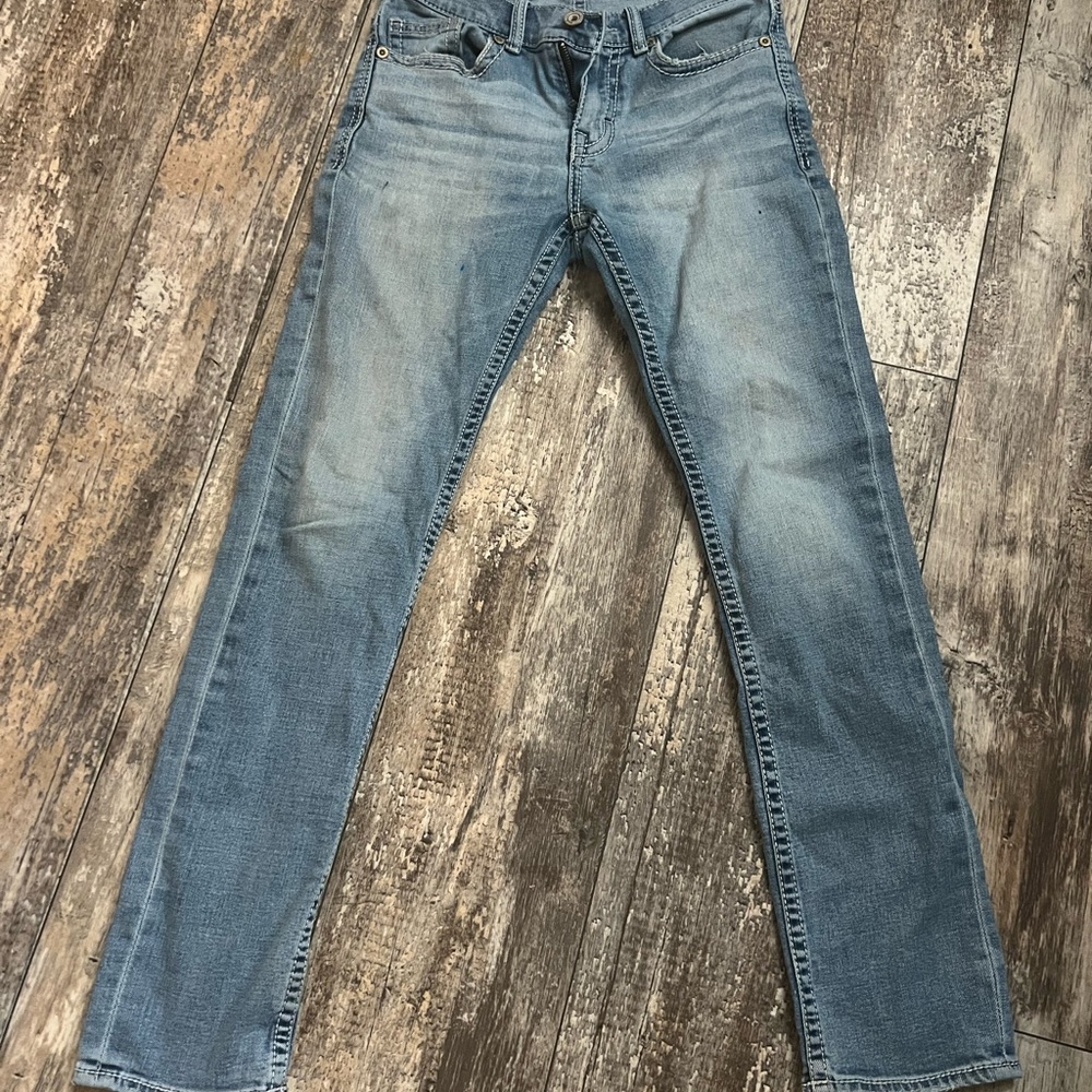 BKE Slim Straight Jeans - Light Blue 29x32